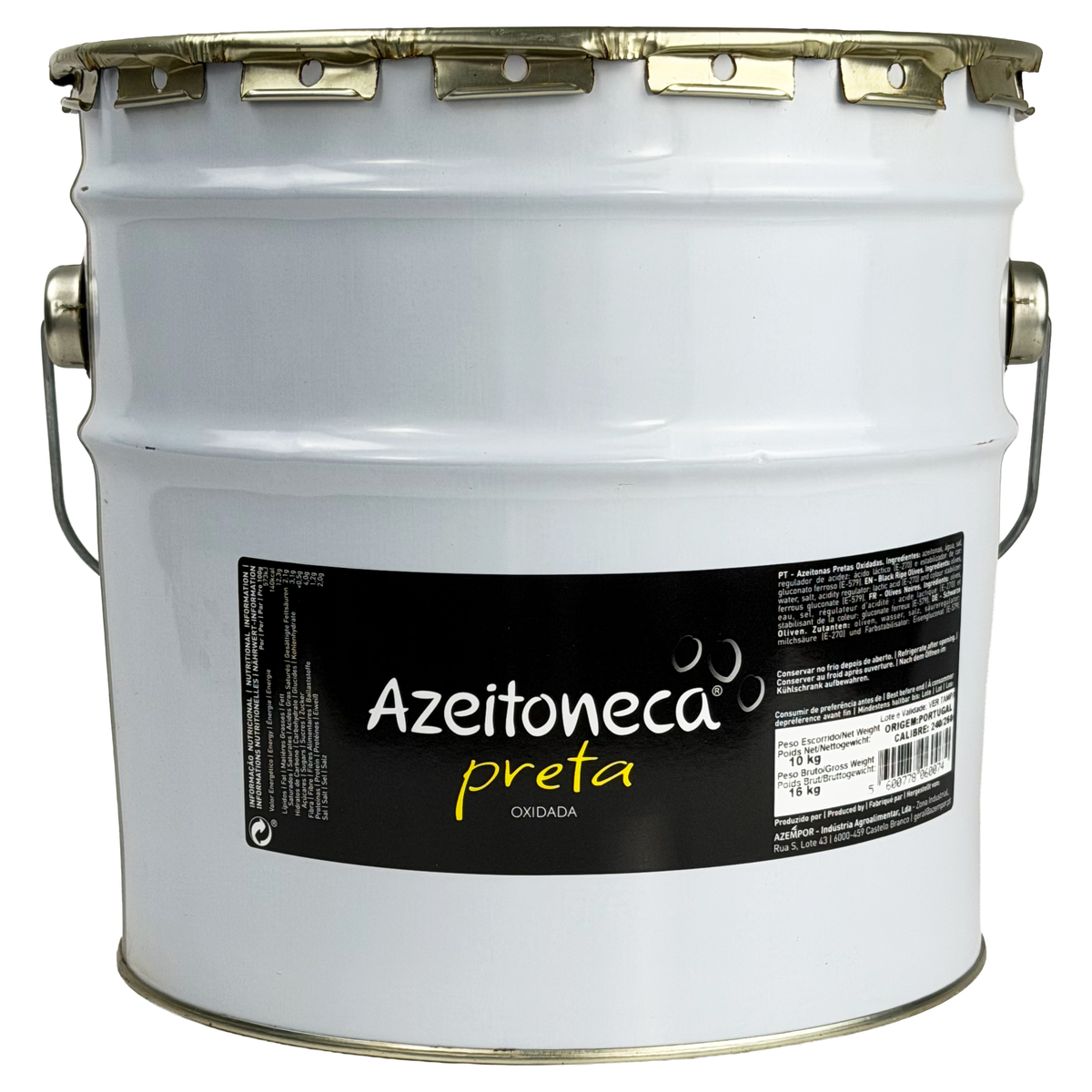 Azeitoneca Preta Inteira