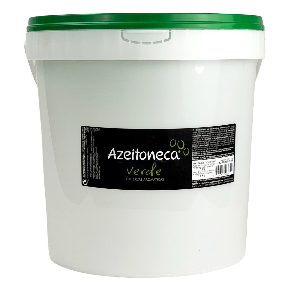 Azeitoneca Verde Britada