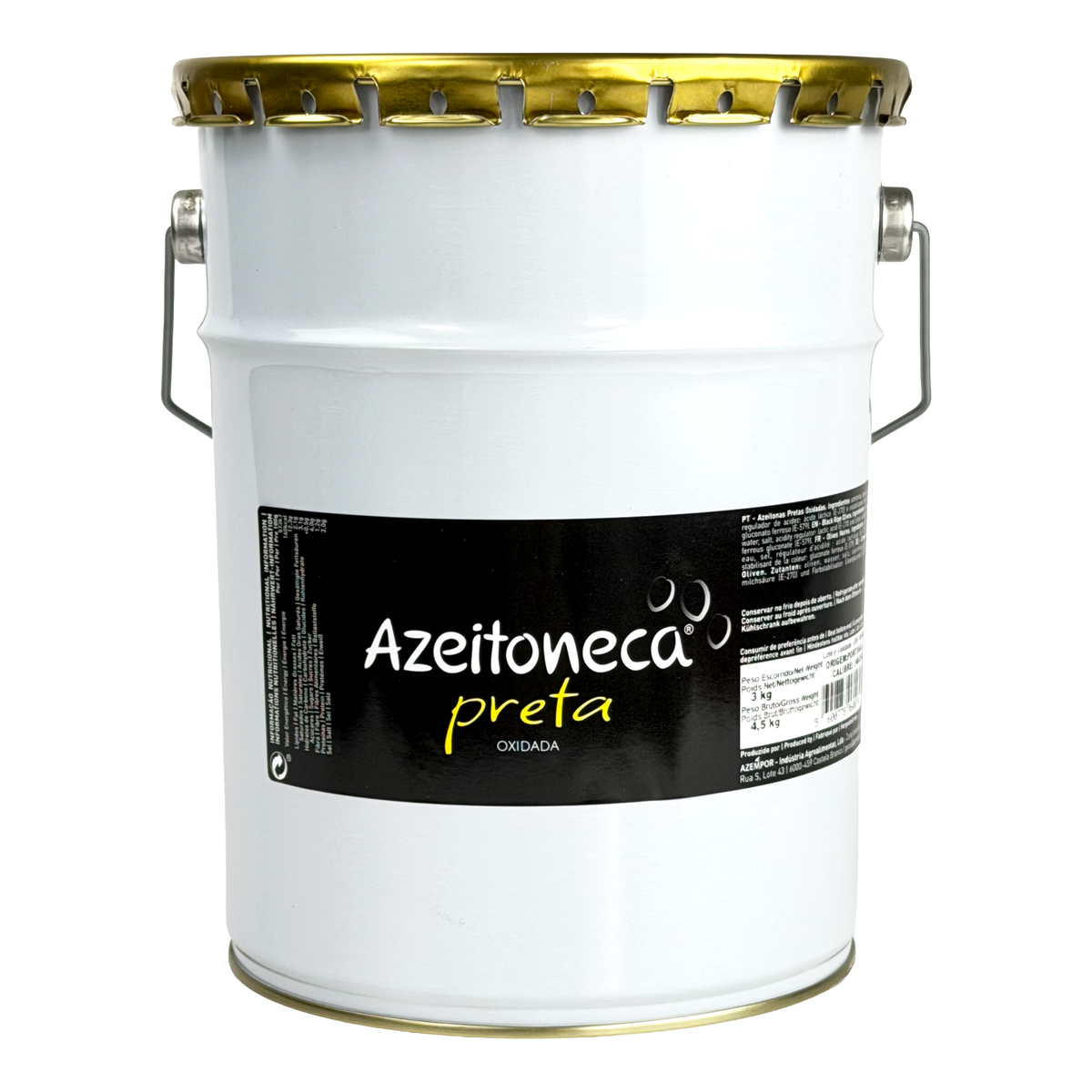 Azeitoneca Preta Inteira