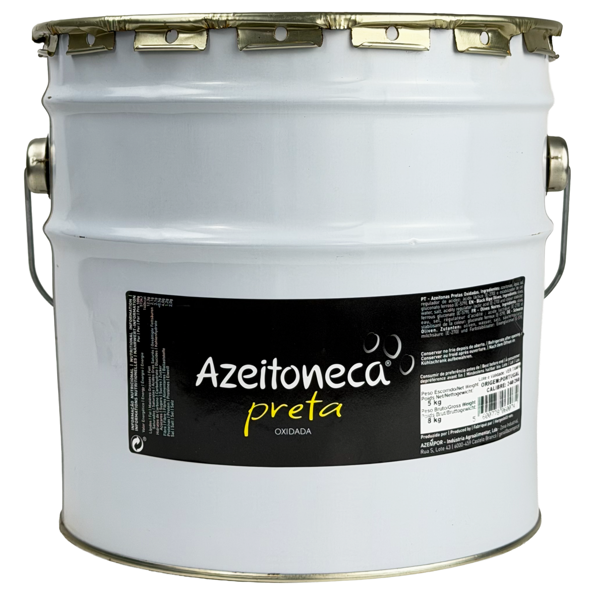 Azeitoneca Preta Inteira