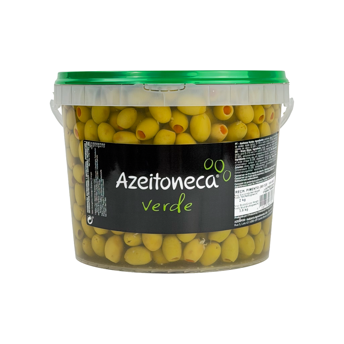 Azeitoneca Verde Recheada