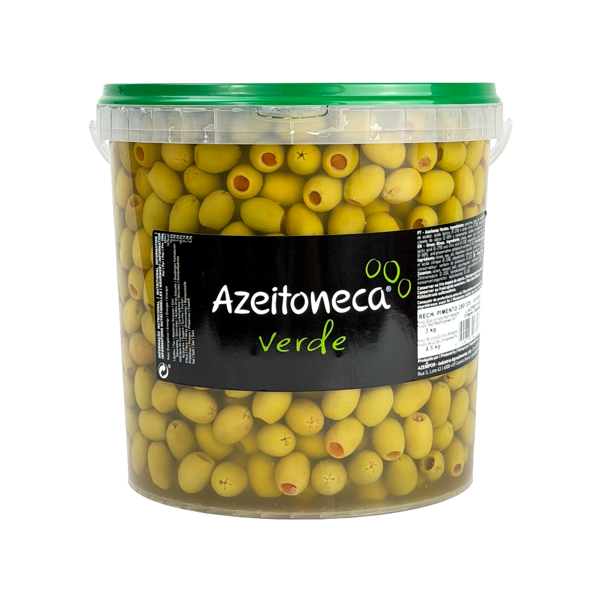 Azeitoneca Verde Recheada