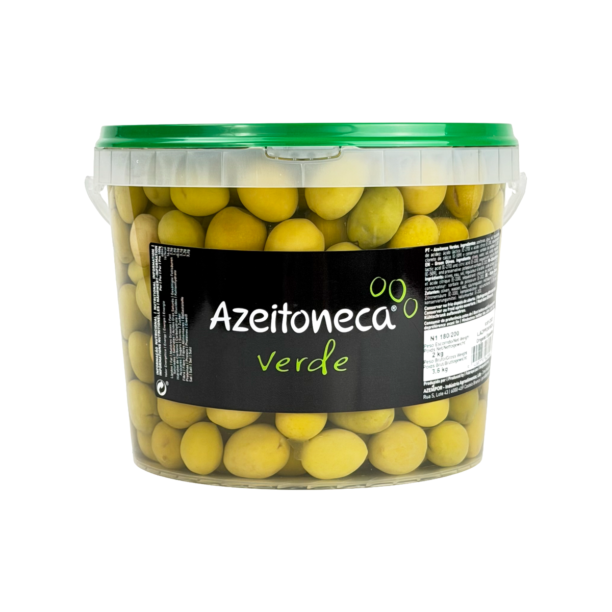 Azeitoneca Verde Inteira