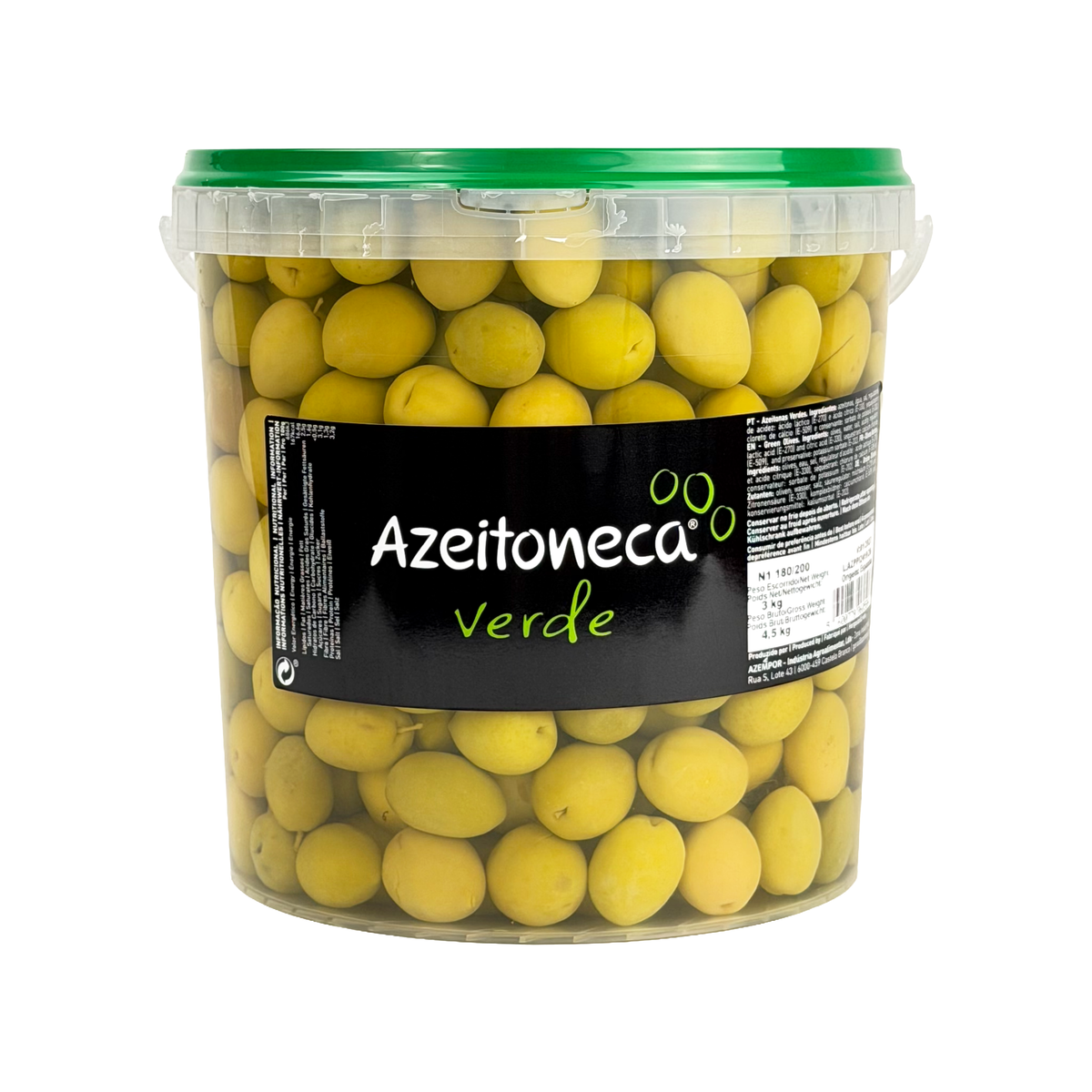 Azeitoneca Verde Inteira