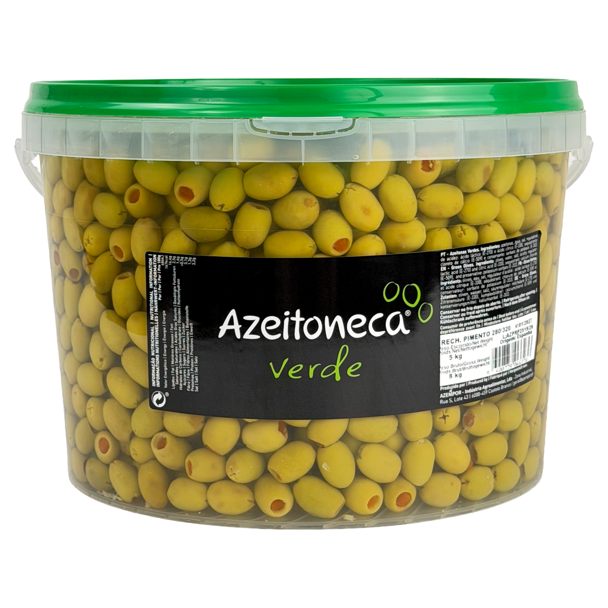 Azeitoneca Verde Recheada