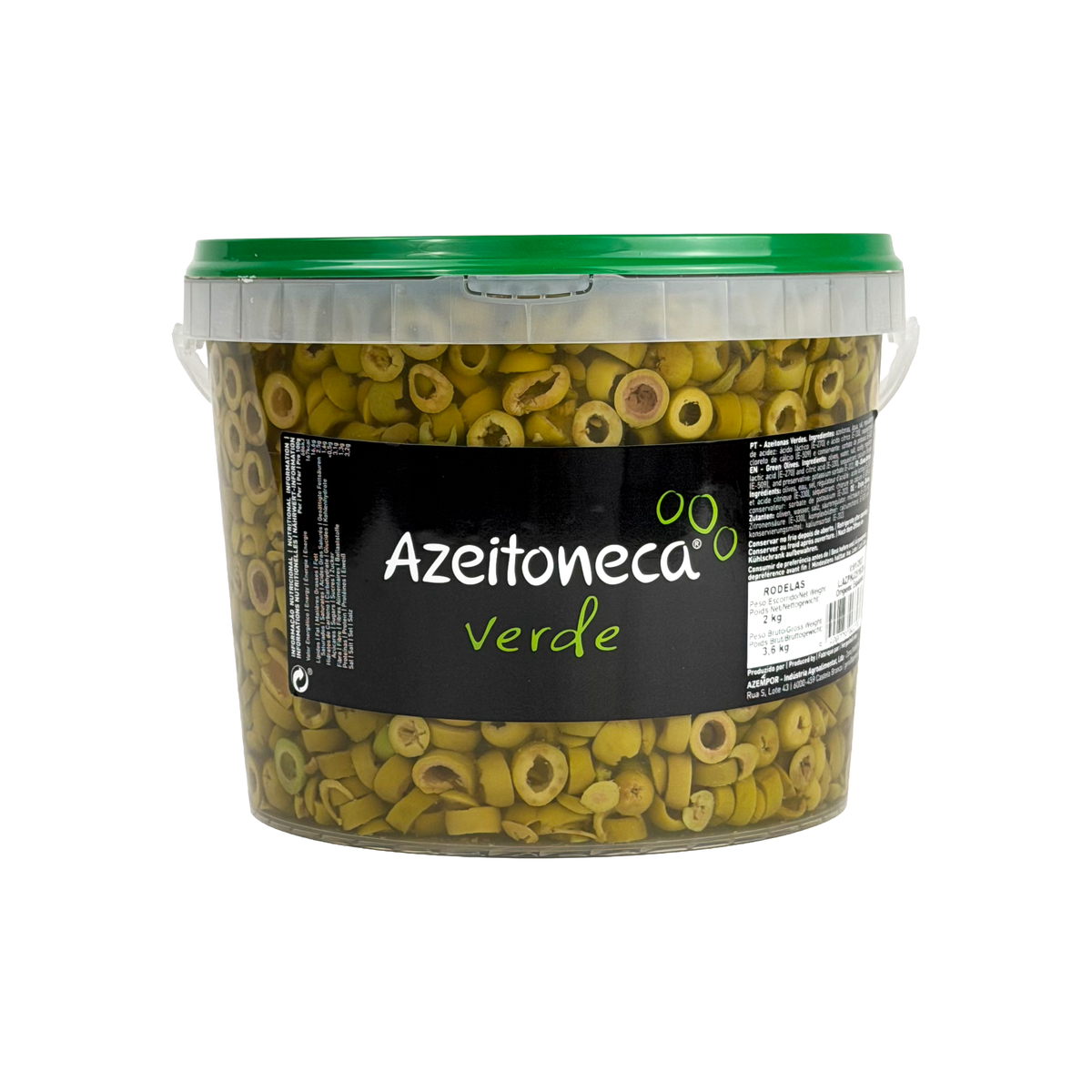 Azeitoneca Verde Laminada