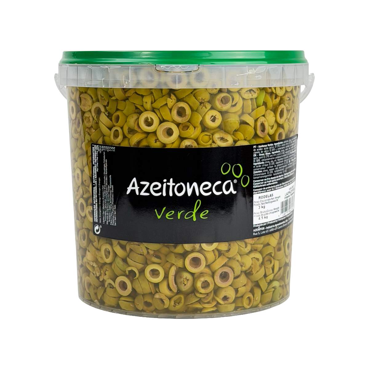 Azeitoneca Verde Laminada
